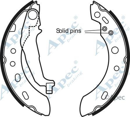 APEC BRAKING Jarrukenkäsarja SHU665